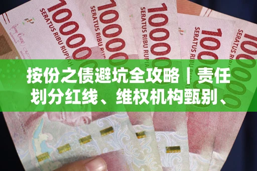 济南按份之债避坑全攻略｜责任划分红线、维权机构甄别、纠纷处理全流程拆解