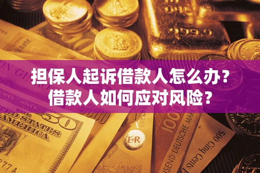 济南担保人起诉借款人怎么办？借款人如何应对风险？