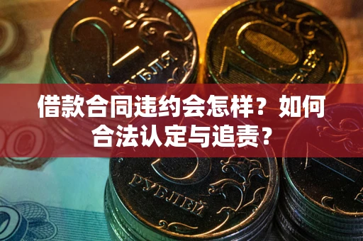 济南借款合同违约会怎样？如何合法认定与追责？